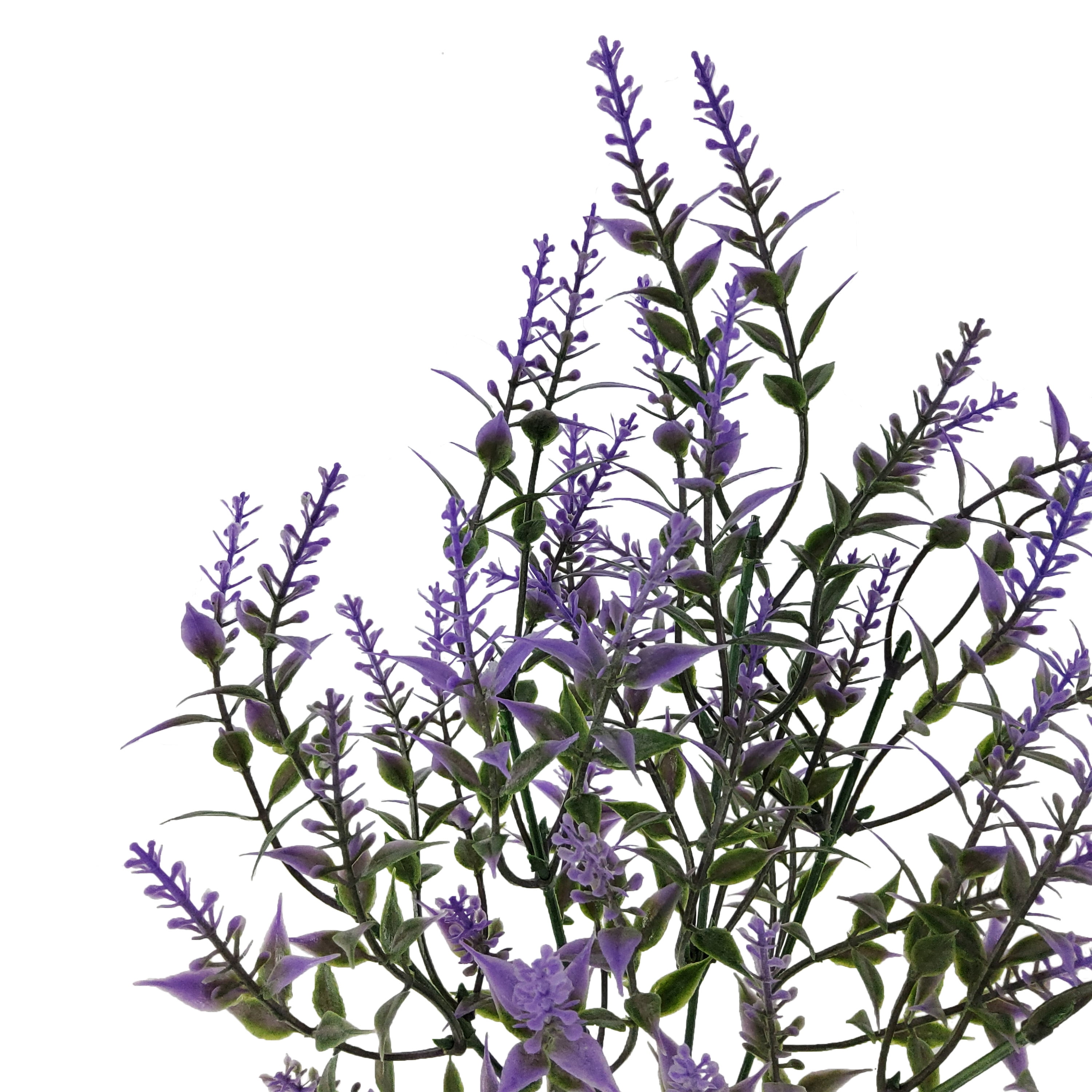 Mainstays Indoor Artificial Flower Lavender Pick, Purple Color, Assembled Height 13.5"