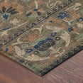 thumbnail image 3 of Addison Rugs Chantille Indoor/Outdoor Traditional Floral Chocolate Machine Washable Rectangle Rug, 5' x 7'6", 3 of 8