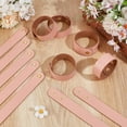 thumbnail image 4 of 12Pcs Adjustable Genuine Leather Bracelets 8.7 Inch Blank Leather Bracelet 1 Inch Wide Two Snap Cowhide Bracelets DIY Craft Wristband Cowhide Wristband, 4 of 9