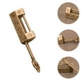 thumbnail image 3 of Dosaele Brinks Combination Lock Cute Locks for Lockers Vintage Hanging Padlock, 3 of 8