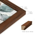 thumbnail image 2 of Watercolor Poppy I -Framed Print w/glass-Chestnut, 2 of 7