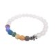 thumbnail image 1 of Equilibrio Pulseras Piedra 8mm Pulsera Yoga Ronda Pulseras, 1 of 3