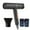 Black, variant on PATLOLLAV Hair Dryer High-power Hair Dryer Home Hair Dryer Hot Wind Comb Hair Salon Blowing Comb