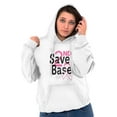 thumbnail image 5 of 2nd Save Base Breast Cancer Warrior Hoodie Sweatshirt Women Brisco Brands L, 5 of 6