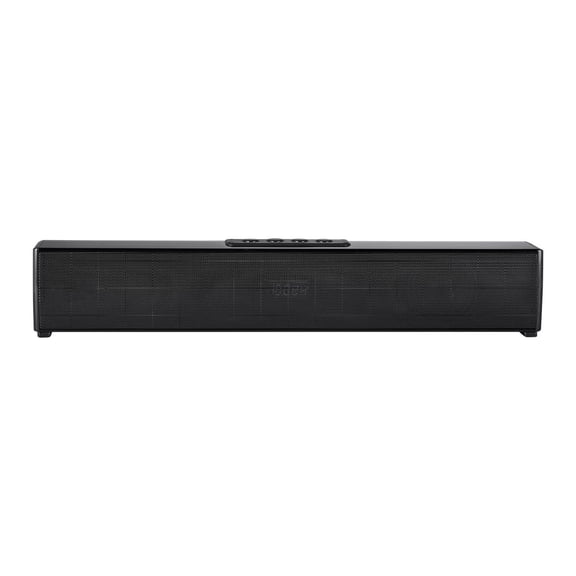 17 Inch 80W 2.0 Channel Sound Bar for TV PC Projector, Bluetooth 5.0 Compact TV Speakers with AUX USB Input, Home Theater Audio System with Control and Wall Mount for Home Entertainment