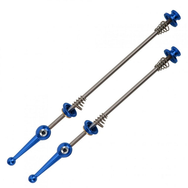 Axes de Brochettes de Bicyclette, Levier de Dégagement Rapide de Vélo Antirouille pour Course à Vélo pour Vélo Pliant pour Cyclisme pour Vélo de Montagne Noir,Rouge,Bleu