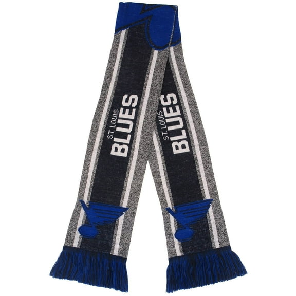 FOCO Licensed NHL St. Louis Blues Gray Big Logo Scarf (66")