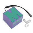 thumbnail image 2 of Altavoz Pequeño, Mini Altavoz Portátil Con Cable de Carga Tipo C, Altavoz de Bolsillo IP54 IP54 Para Senderismo, Correr, Coche, Regalos de Vije al Aire libre, 2 of 7