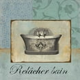 thumbnail image 2 of Wilson, Aimee 20x20 White Modern Wood Framed Museum Art Print Titled - Relacher Bain, 2 of 4