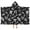 Math Equations Pi, variant on Math Equations Geometry Black Pattern Hooded Bath Towel，50"x30" for Ages 3 To 12 Kids, Quick Dry Lightweight Soft Microfiber Hood Beach Towel Cover Up for Kids