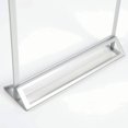 thumbnail image 4 of M&T Displays Desktop Acrylic Sign Menu Holder Double Sided T Shape Tabletop 8.5x11 Inch Silver Border Bottom Loading Clear Ad Frame for Restaurant Store Wedding Party Event (6 pack), 4 of 9