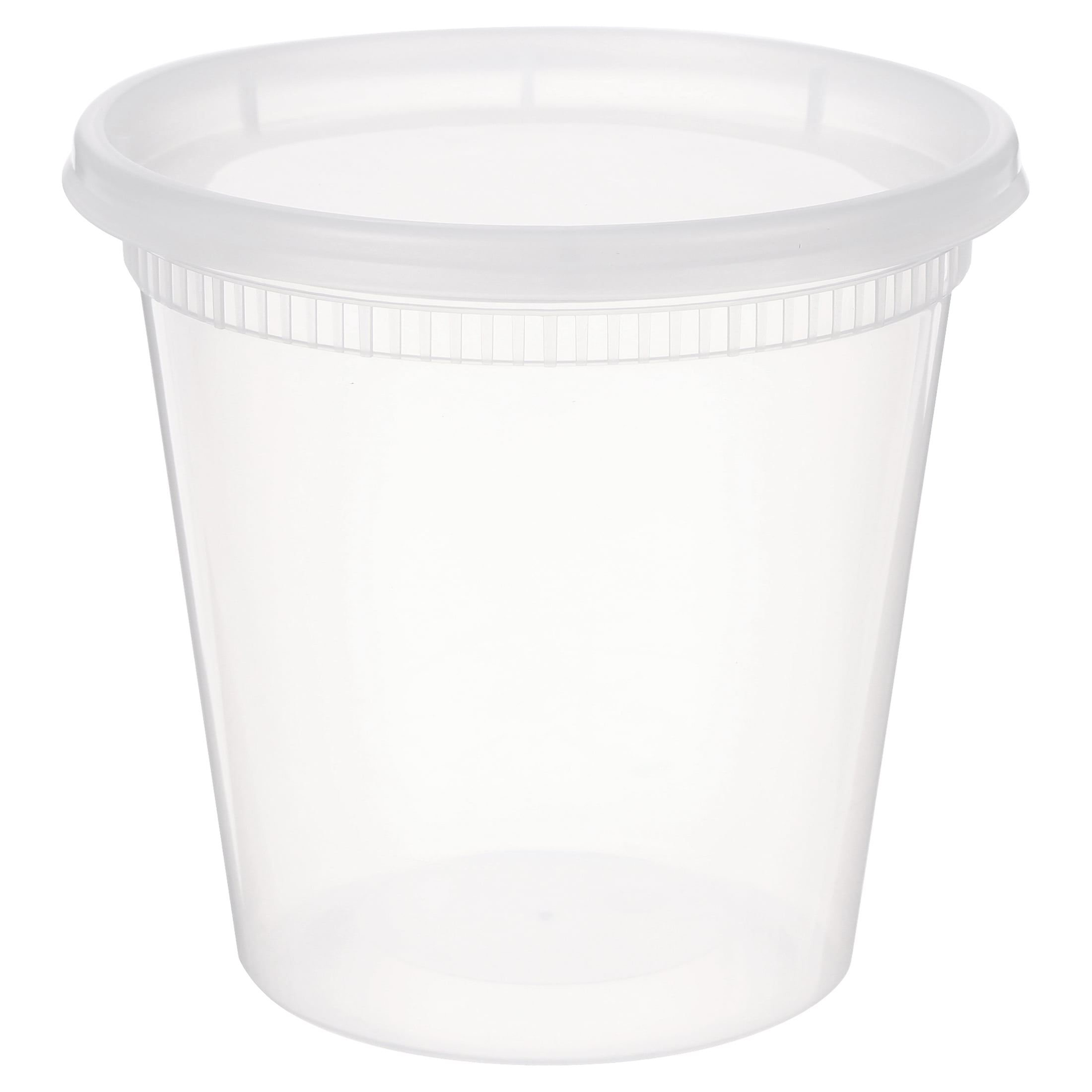  Reditainer Extreme Freeze Deli Food Containers with Lids,  32-Ounce, 24-Pack : Everything Else