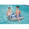 thumbnail image 2 of H2OGO! Galactic Hovercraft Ride-On Pool Float, 2 of 13