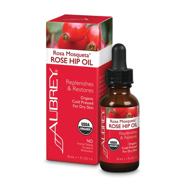 Aubrey Organic Rose Hip Seed Oil 1 Fl Oz For Face Hair And Nails Walmart Com Walmart Com