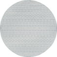 thumbnail image 3 of 8ft Round Water Resistant, Large Indoor Outdoor Rugs for Patios, Front Door Entry, Entryway, Deck, Porch, Balcony | Outside Area Rug for Patio | Gray, Moroccan | Size: 7'11'' Round, 3 of 6