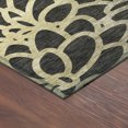 thumbnail image 3 of Addison Rugs Chantille Indoor/Outdoor Transitional Botanical Black Machine Washable Rectangle Rug, 10' x 14', 3 of 8