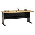 thumbnail image 1 of Series A 72W Desk in Beech and Slate - Engineered Wood, 1 of 4