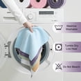 thumbnail image 4 of Jessy Home 80 Pack Textured Microfiber Clean Cloth Roll,Tear Away 12"x12" Reusable Paper Towel Lint Free Rags & Durable Dish Cloth, Ultra Absorbent Shop Towels for Kitchen,Car,Window-Dark Purple, 4 of 7