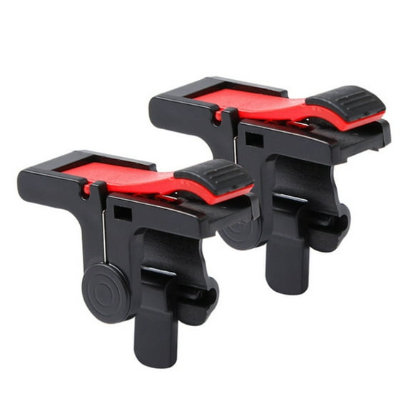 Mobile Game Controller Gamepad Ignition with Aim Buttons 4 Fingers Trigger