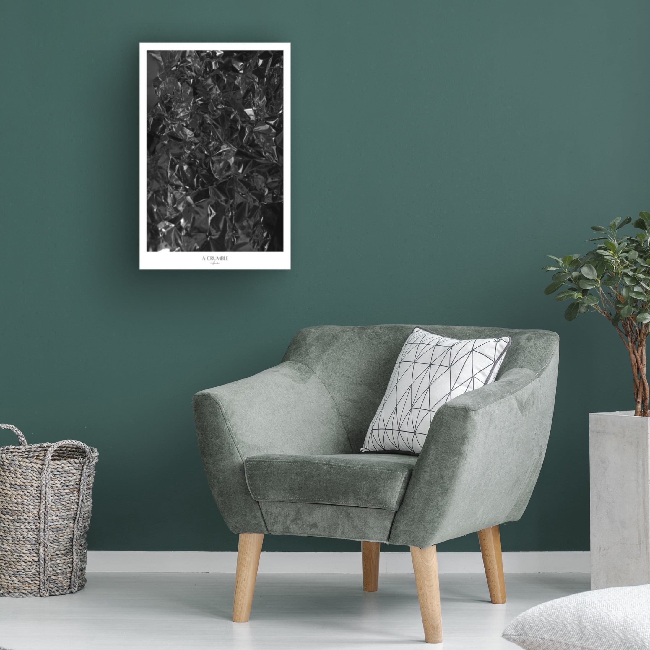 Trademark Fine Art Annika John A crumble Canvas Wall Art
