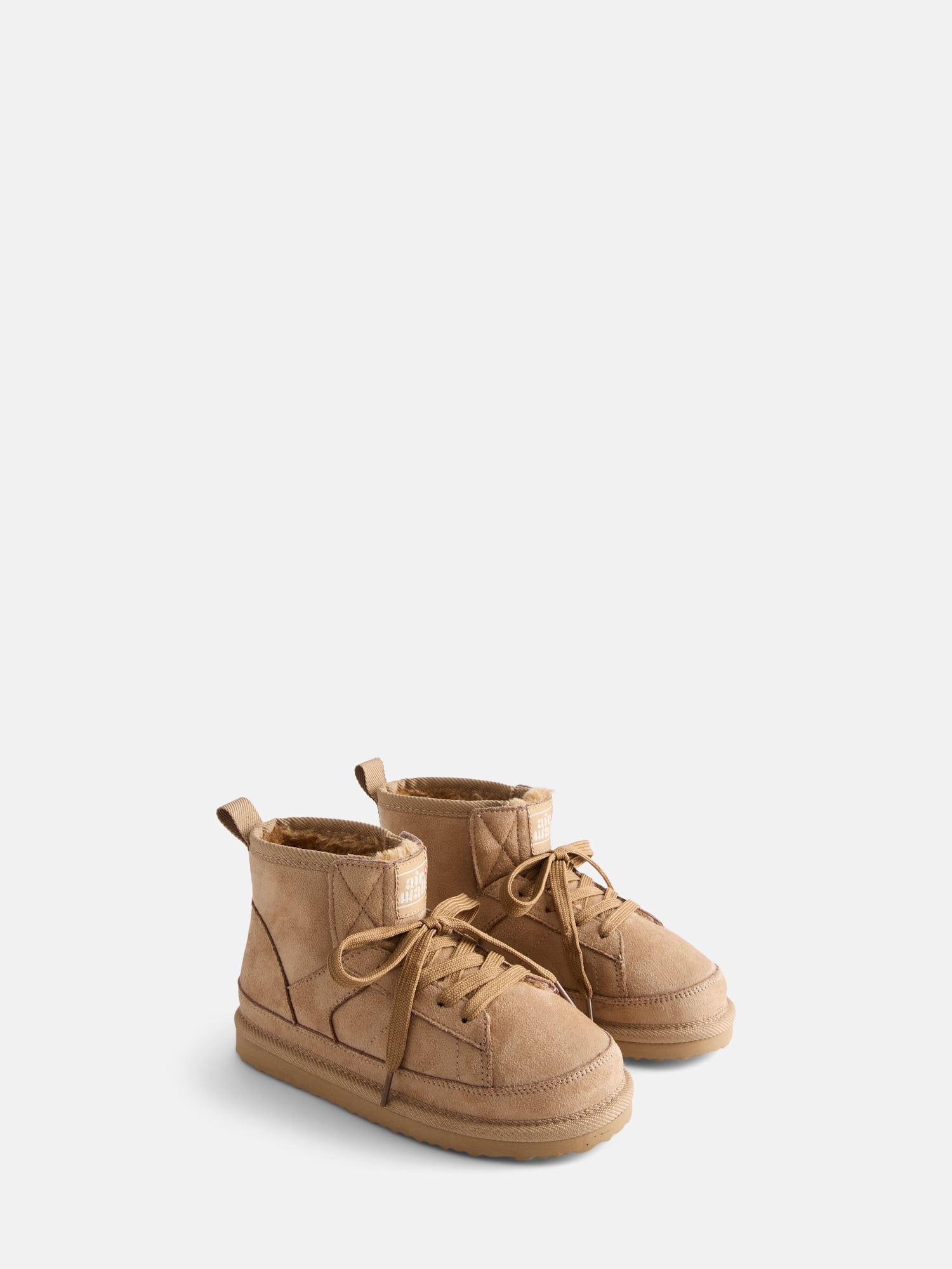 Airwalk Little and Big Boys' Faux Suede Sneaker Boots