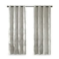 thumbnail image 2 of Home Essence Byron Ogee Knitted Jacquard Total Blackout Curtain Panel, 2 of 5