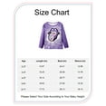 thumbnail image 2 of 3T Toddler Baby Girls Clothes Baby Girls Long Sleeve T-shirt Tops 3-4T Girls Round Neckline T-shirt Tops Purple, 2 of 7
