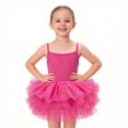 thumbnail image 5 of XXWXYD Little Girls Ballet Dress Backless Sleeveless Tutu Leotard Ballerina Outfit Toddler Dance Performance Recital Dress Party Sparkly Twirl Dress, 5 of 5