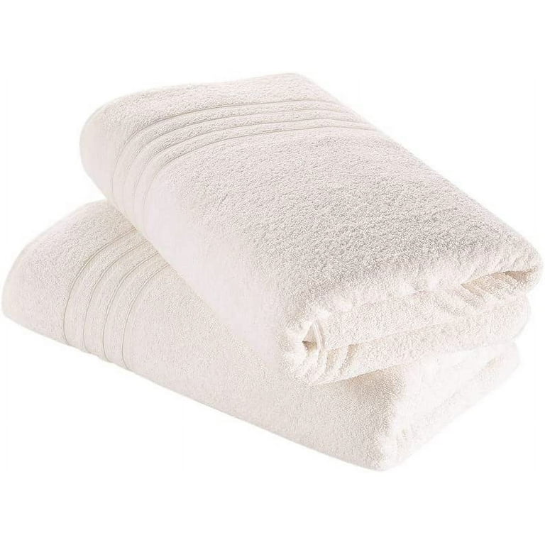 100% COTTON HOTEL QUALITY LARGE JUMBO BATH SHEET TOWEL BATHROOM SET PACK OF  2