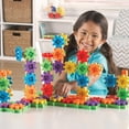 thumbnail image 4 of Learning Resources Gears! 100 Piece Deluxe Building Set, Construction Toy, Ages 3+, 4 of 12