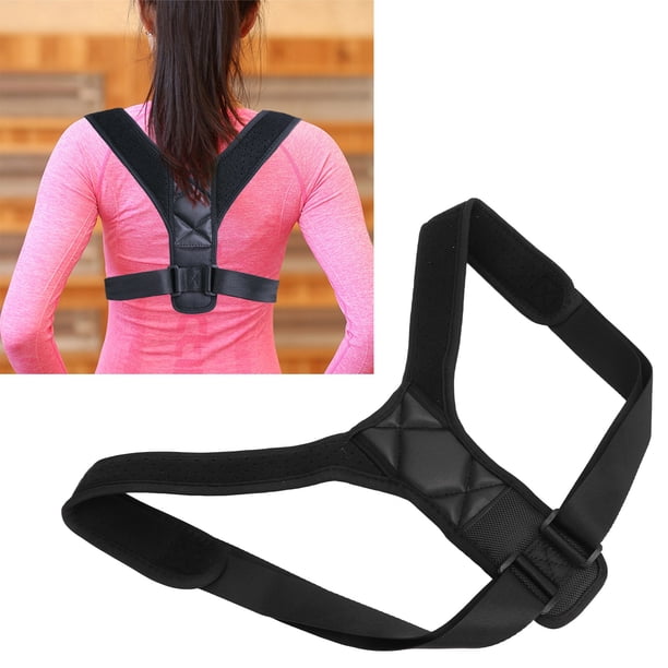 Corrector de Postura Posterior, Soporte para el Centro de la Espalda Abierta Corrector de Postura de la Parte posterior Ajuste de Ajuste Nylon para Uso Diario para Adultos
