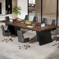thumbnail image 4 of Tribesigns 8ft Conference Room Table, Modern Office Meeting Desk with Cable Management, 4 of 7
