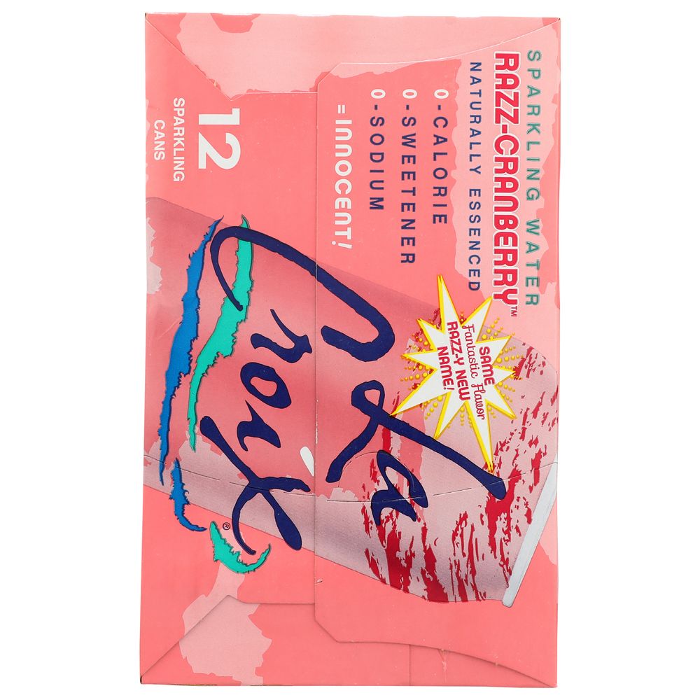 Lacroix Cran Raspberry Sparkling Water, 12 Fluid Ounce Can -- 24 per Case.