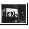 thumbnail image 2 of Historic Framed Print, [Dr. C. Francis Jenkins, noted inventor and television pioneer, directing a scene in his new studio in Washington, D.C.,, 17-7/8" x 21-7/8", 2 of 9
