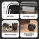 thumbnail image 4 of Contenedor para almacenar alimento para perros IRIS USA WeatherPro 18 kg, 4 of 9