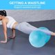 thumbnail image 3 of Wosthever Pelota Sensi Peanut Anti-Bust para Ejercicios, Inflable para Niños, con Características Resistentes a la Perforación, Peanut para Gimnasios en casa azul, 3 of 6