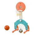 thumbnail image 4 of Aro de baloncesto de interior, tablero de baloncesto, juguete de fútbol Azul naranja, 4 of 9