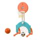 thumbnail image 4 of Aro de Baloncesto Strade Fareast Limited Juguete Educativo Para Niños Azul Naranja, 4 of 5
