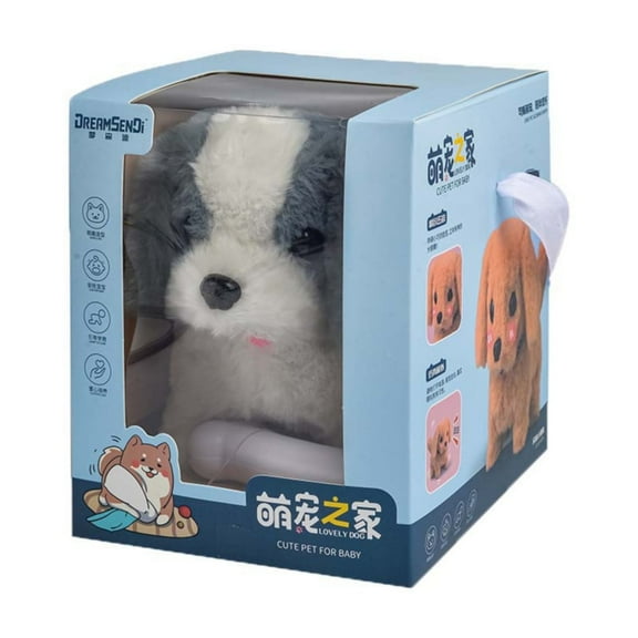 Milow Robot Puppy, Milow - My Realistic Robot Puppy, Robot Dog That Acts Like A Real Puppy, Walk and Bark Real Live Pets, Plush Interactive Electronic Pet Toy