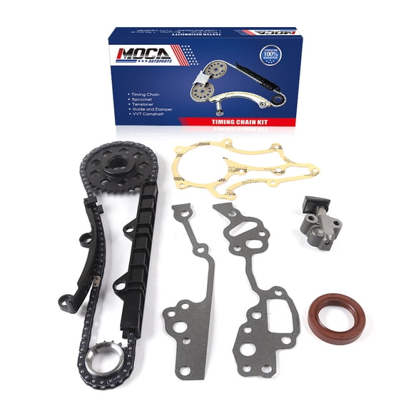 MOCA AUTOPARTS Timing Chain Kit Fit for 84 Toyota 4Runner 2.4L & 83-84 Toyota Celica 2.4L & 83-84 Toyota Pickup 2.4L