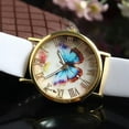 thumbnail image 4 of Xinyolin Fashion Women Casual Butterfly Faux Leather Strap Analog Quartz, Dress Wrist Watch, 4 of 7