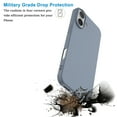 thumbnail image 3 of For Apple iphone 17 Case Silicone Cover, Tekcoo Shockproof Rugged Soft Gel Rubber Ultra Slim Protective Cover Anti-Scratch Microfiber Lining Cute Phone Case for Apple iphone 17 - Gray, 3 of 10
