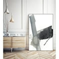 thumbnail image 3 of Giant Art Canvas  24x36 Kinetic Grid IV Framed in Multi-Color, 3 of 3