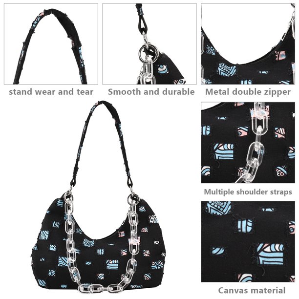 Bolsos De Mano Bolsa de mano femenino con rayas onduladas, Mini de muñeca con nudo, Color de contraste, moda informal, Simple, elegante, hecho a mano para vacaciones de fin de semana Sywqhk Para Estrenar