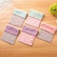 thumbnail image 5 of Kugisaki Microfiber Cleaning Cloths Double-sided Two-tone, Strong Water Absorption Thickened Cleaning Rags, 5 of 6