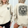 thumbnail image 3 of Unisex 'FALL VIBES' Sweatshirt - Fashionable & Warm Autumn-Winter Style, 3 of 6