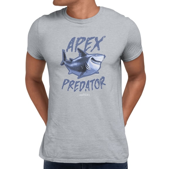 Disney Pixar Hoppers Apex Predator Diane Shark Men's T-Shirt (Sport Grey, S-3XL)