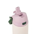 thumbnail image 4 of TAL 24oz Stainless Steel 2-in-1 Straw and Chug Water Bottle with Push Lid, Blush, 4 of 10
