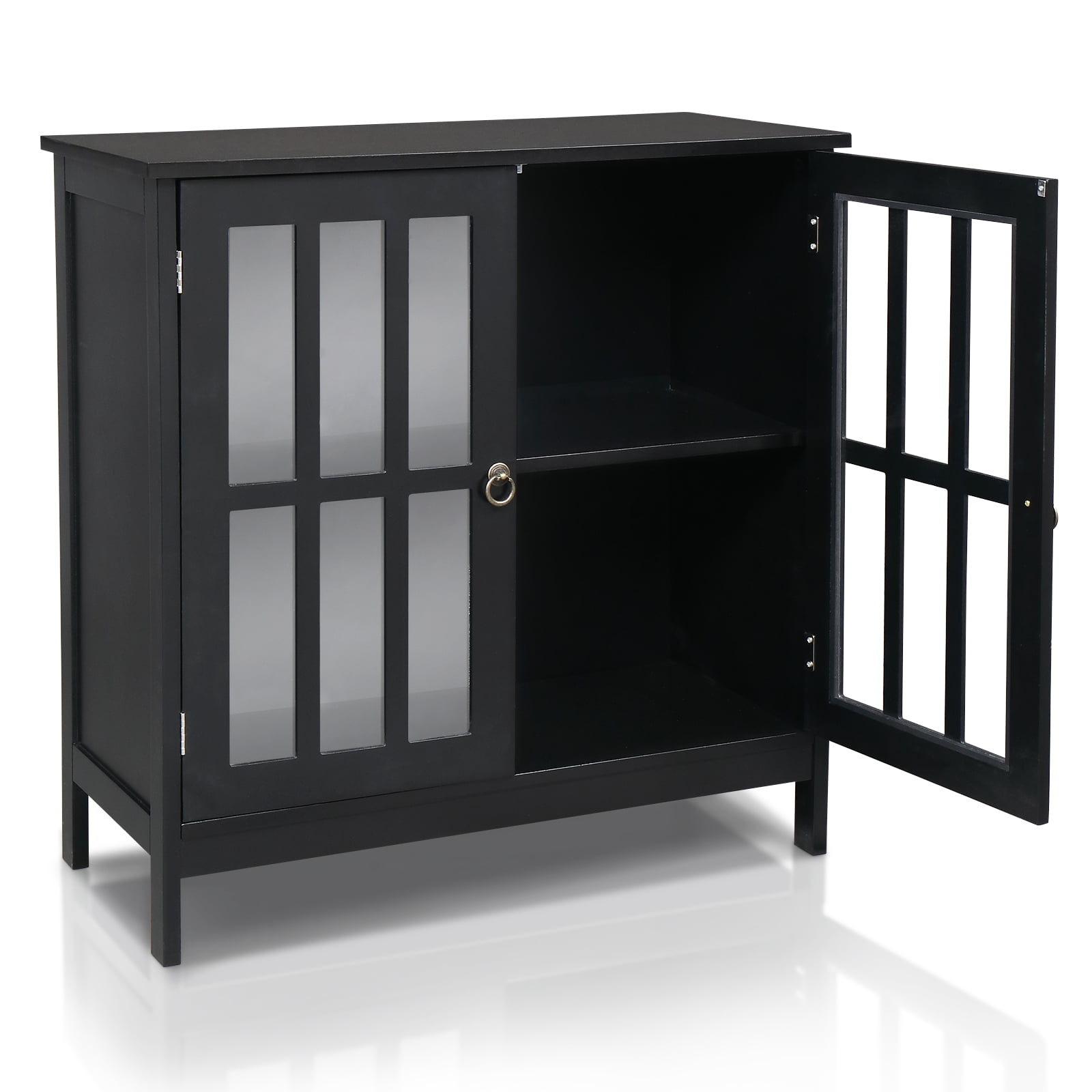 Wood Kitchen Accent Buffet Sideboard Server Table Accent Sideboard