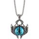 thumbnail image 1 of Evil Eye Necklace Stainless Steel Neck Chain Evil Eye Pendant Necklace Chain, 1 of 4